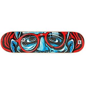 Hydroponic Glasses Skateboard, uniseks, rood, 8,1 inch