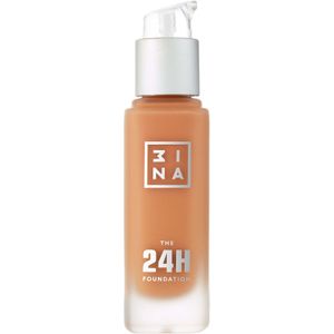 3Ina The 24H Foundation Vloeibare foundation, Nr. 660 - Tan, 30 ml