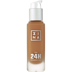 3Ina The 24H Foundation Vloeibare foundation, Nr. 651 - Caramel, 30 ml