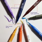 3INA - The Color Pen Eyeliner 1 ml 188 - Orange