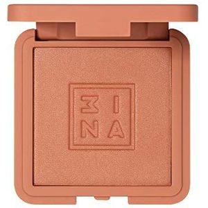 3INA The Blush Compacte Blush Tint 590 Brown Red 7,5 gr