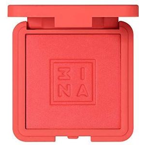 3INA The Blush Compacte Blush Tint 232 - Coral red, matte 7,5 g