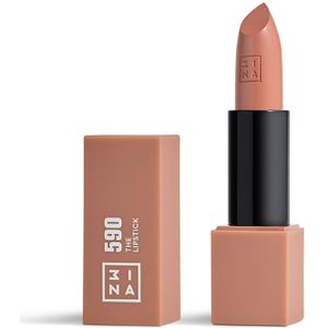 3INA - The Lipstick 590 - Lippenstift - Matte Nude - Veganistisch - Met Vitamine E en Sheaboter
