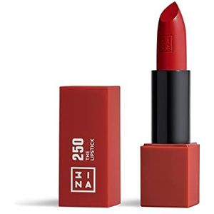 3Ina - The Lipstick - Lippenstift - Warm Rood - 4.5 g