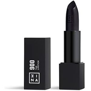 3INA Lippenstift - Mat Zwart - Veganistisch - Romige Textuur