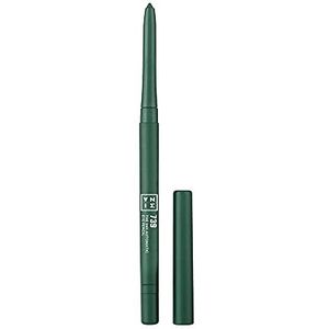 3INA The 24H Automatic Eye Pencil Langaanhoudende Eye-Liner Potlood Tint 739 - Green 0,28 gr