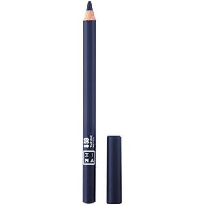 3INA MAKEUP - Vegan - Wreedheidvrij - The Eye Pencil 859 - Marineblauw - Langdragende formule - Sterk gepigmenteerd - Romige textuur - Oogpotlood met ingebouwde blender - Gemakkelijk te mengen - Matte afwerking