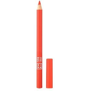 3INA MAKEUP - The Lip Pencil 173 – oranje – lippenstift oranje mat – lippenstift met jojoba-olie – lippenstift romig en hydraterend – veganistisch – zonder dierenleed