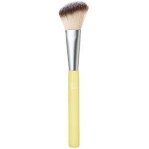 3INA MAKEUP - The Angle Blush Brush - Afgeschuinde kwast voor blush en poeder - zachte en synthetische borstelharen - nauwkeurig gebruik - veganistisch - dierproefvrij