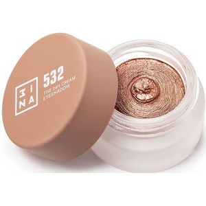3INA - The 24H Cream Eyeshadow - Crèmige Oogschaduw - Tint 532 Bronze - 3 ml
