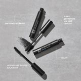 3Ina The 24H Level Up Mascara Waterproof Mascara, Nr. 900 - Waterproof, 8 ml