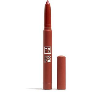 3INA - The 24H Eye Stick 270 - Oogschaduw Stick - Donkerrood - Waterdichte Formule 24 Uur