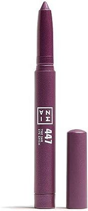 3INA MAKEUP - The 24H Eye Stick 447 – paarse oogschaduw waterdicht – matte en metallic afwerking – veganistisch – dierproefvrij