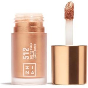 3INA MAKEUP - The No-Rules Cream Highlighter 512 - Verlicht gezicht goud parelmoer 3-in-1 wangen, lippen en ogen met natuurlijke afwerking - Veganistisch - Cruelty Free