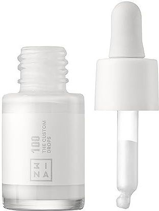 3INA - The Custom Drops 100 - Wit - Foundation - Modificerende Druppels voor Foundation