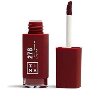 3Ina Longwear Lipstick Liquid Lipstick, Nr. 276 - Maroon Brown, 7 ml