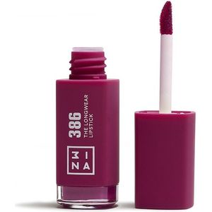 3INA The Longwear Lipstick 6 ml 386 - Purple