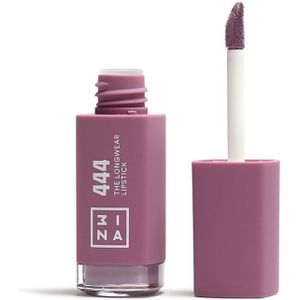 3INA Makeup – veganistisch – Cruelty Free – The Longwear Lipstick 444 – lila – 12 uur langdurige lippenstift – sterk gepigmenteerde lippenstift – hydraterende formule met hyaluronzuur