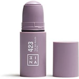 3INA Makeup - Vegan - The No-Rule Stick 423 - Dark Nude - Stick voor ogen, lippen en wangen - Hyaluronzuur - 8 intensieve kleuren - Natuurlijke afwerking - Cruelty Free