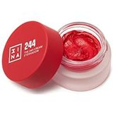 3INA MAKEUP - Veganistisch – The 24H Cream Oogschaduw 244 – Rood – Langdurige crème oogschaduw 24 uur – matte en glinsterende tinten – hoge pigmentatie – waterdichte formule – dierproefvrij