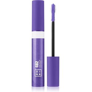 3INA The Color Mascara Mascara Tint 482 - Purple 14 ml