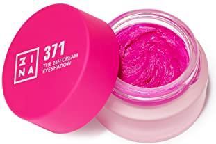 3Ina The 24H Cream Eyeshadow Oogschaduw, Nr. 371 - Vivid Pink, 3 g