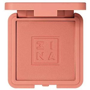 3INA MAKEUP - The Blush 369 – Brown Pink – blush poeder gemakkelijk te mengen – natuurlijke en zijdeachtige afwerking – sterk gepigmenteerde kleuren – lichte textuur – veganistisch – dierproefvrij