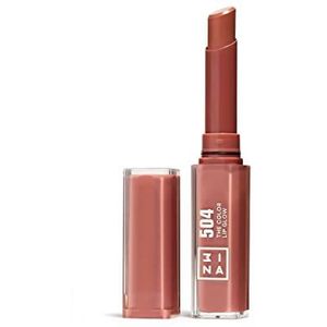 3Ina The Color Lip Glow Lippenstift, Nr. 504 - Nude Taupe, 1.6 g