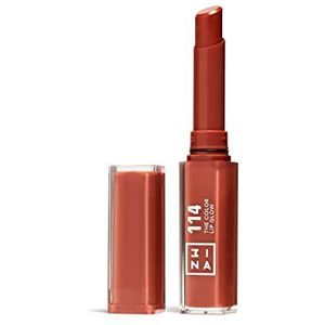 3Ina The Color Lip Glow Lippenstift, Nr. 114 - Terracotta Brown, 1.6 g