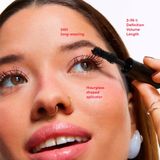 Zandloperpenseel - Mascara - Zwart - Langdurige Formule