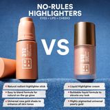 3INA - The No - Rules Stick - Highlighter - Gold - Veganistisch