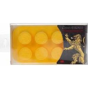 SD toys Game of Thrones siliconen ijsblokjesvorm, 50 W, 5,3 tinten, geel
