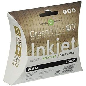 Tonercartridges/toner, Canon PG512 Black (16 ml) Merk Green Zone