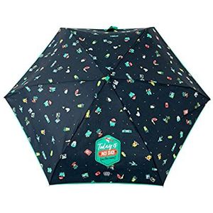 Mr Wonderful WOA10908EM paraplu, meerkleurig, uniek