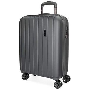 Movon Wood koffer, Handbagage-koffer, Antraciet - 5319162