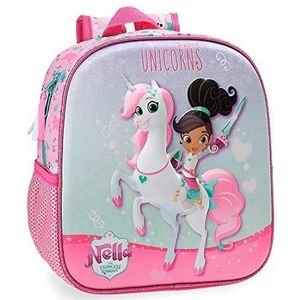 Nella Dreams of Unicorns Kinderrugzak, Meerkleurig, 25 cm, voorschoolse rugzak 25