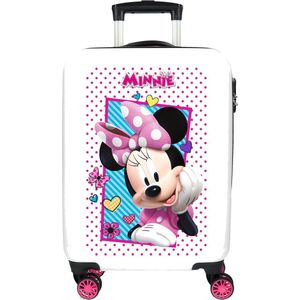 Disney Koffer Minnie Mouse Junior 33 Liter 38 X 55 Cm Abs Wit