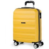 ITACA - Bagage Cabine 55x35x25 - Stijlvolle Valise Cabine 55x40x20, Valise, Valise Grande Taille, Valises T71650, Mosterd