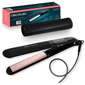 Cecotec Bamba RitualCare 1200 Titanium Ion Touch Stijltang, 60 W, titanium coating, touch-selector en echte ionen, snelle verwar