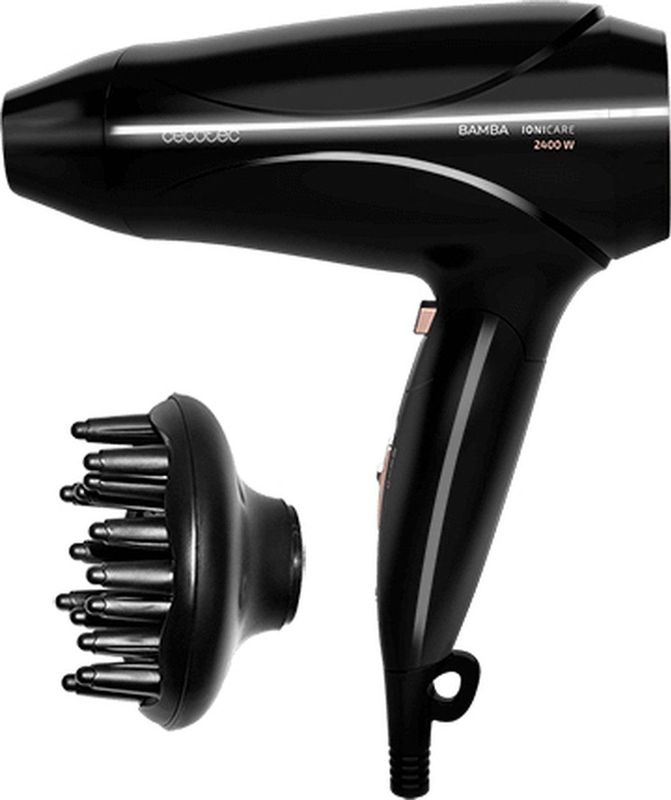 CECOTEC - Bamba IoniCare 5450 Power&amp;Go Pro - Föhn - Zwart