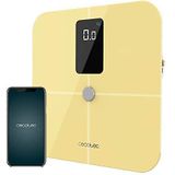 Digital Bathroom Scales Cecotec Surface Precision 10400 Smart Healthy Vision Yellow