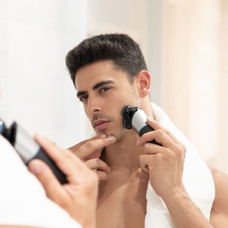 Cecotec Bamba PrecisionCare Roterend scheerapparaat Trimmer Zwart, Grijs, Turkoois