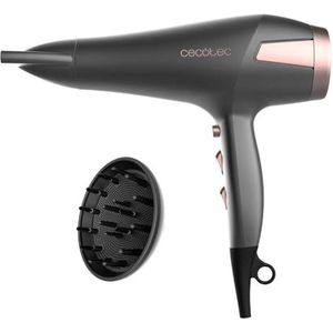 Cecotec Haardroger Bamba IoniCare Radiance. 2500W met DC-motor, Ionentechnologie en Grote luchtstroom, 2 Snelheden en 3 Temperaturen, Inclusief Concentrator en Diffuser