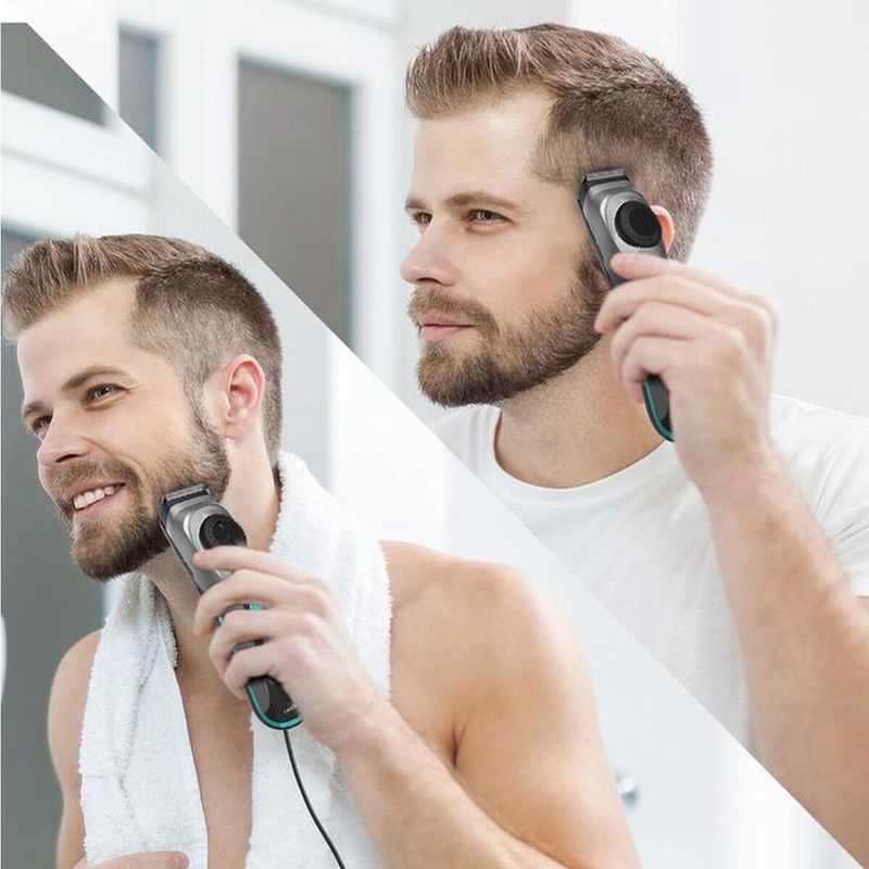 Cecotec - Bamba PrecisionCare AllDrive Pro - Tondeuse - 75 min Autonomie - 19 Instellingen van 1 tot 10 mm - Lames in Roestvrij Staal met Titanium Coating