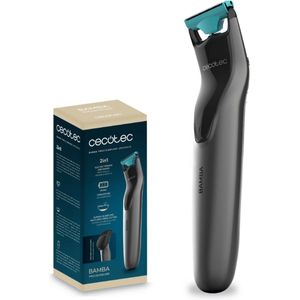 Cecotec Haartrimmer 2-in-1 Bamba PrecisionCare OneShave. Draadloze Scheerapparaat en Trimmer, 45 Minuten Autonomie, Roestvrijstalen Mesjes en Verstelbare Kam