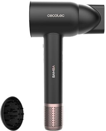 Cecotec - Bamba IoniCare Rockstar - Haardroger - Zwart - 1600 W - Nano Ionen