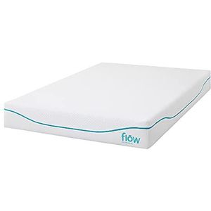 Cecotec Viscoelastische matras Flow ViscoPlus Fresh & Clean 7000 105 x 200, meerlaags, hoogte 21 cm, HR-schuimprofielkern, middelhoge hardheid, visco-elastische laag