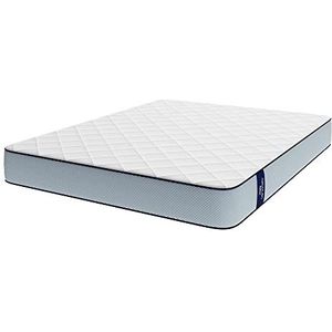 Cecotec Viscoelastisch matras Flow ViscoCare 1900, 160 x 190 cm, meerlaags, hoogte 21 cm, FoamTech-kern, hoge sterkte, visco-elastische laag ViscoCare, PureCare stof, dubbelzijdig, AllPerfect