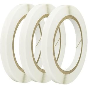 Craftelier Dubbelzijdig schuimrubberen plakband voor scrapbooking- en knutselprojecten, zuurvrij, ideaal voor papier, foto's en karton, afmetingen 18 mm x 25 m, wit