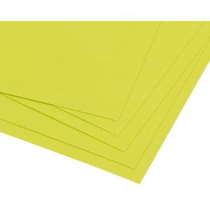 Craftelier - Verpakking met 5 dubbelzijdige dozen, gestructureerd canvas, perfect materiaal voor scrapbooking-projecten, 216 g, afmetingen 30,5 x 30,5 cm, appelgroen